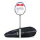 LiNing Wind Lite 800 Carbon Fiber Strung Badminton Racket with Full Cover GreyBlue