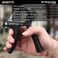 Strauss Adjustable Hand Grip Strengthener Black