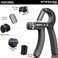 Strauss Adjustable Hand Grip Strengthener Black