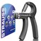 Strauss Adjustable Hand Grip Strengthener Black
