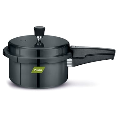 Preethi Hard Anodized Induction Base Outer Lid Pressure Cooker 3 Litres