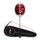 LiNing Turbo X III Carbon Fibre Strung Badminton Racket with Free Racket Cover for Seniors RedCopper 87 Grams