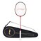 3D Calibar X Boost Carbon Graphite Strung Racquet 83 Grams 30 Lbs String Tension and Free Full coverRedBlack