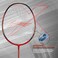3D Calibar X Boost Carbon Graphite Strung Racquet 83 Grams 30 Lbs String Tension and Free Full coverRedBlack