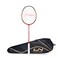 3D Calibar X Boost Carbon Graphite Strung Racquet 83 Grams 30 Lbs String Tension and Free Full coverRedBlack