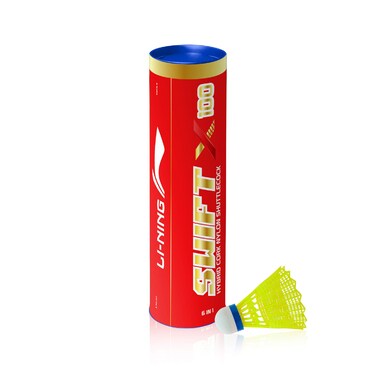 LINING Swift X100 Nylon Shuttlecock YellowMedium Speed