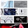LiNing Turbo X III Carbon Fibre Strung Badminton Racket with Free Racket Cover for Seniors Dark GreyCopper 87 Grams