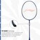 LiNing Turbo X 60 G5 Strung Badminton Racket NavyGold 87 Grams