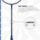 LiNing Turbo X 60 G5 Strung Badminton Racket NavyGold 87 Grams