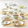Borosil Gourmet Dinnerware Set For 6 19 Pieces White Dinner Plates and Bowls Sets Chip Resistant Tempered Opal Glass Stain Resistant Dishwasher  Microwave Safe Dinner Set For Gifting Serves 6