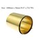 PZRT 01x50x1000mm Brass Sheet Roll Metal Foil Plate 01mm Thickness