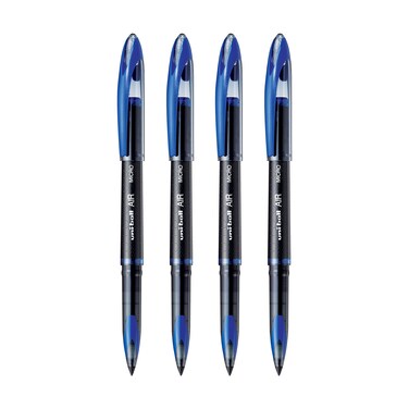 Uniball Air Micro 188M Set Of 4 Blue Pens