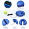 Wiwaplex Tennis Trainer Rebound Ball with String Solo Tennis Training Kit Portable Tennis Practice Rebounder Equipment Training Tools with Long Elastic Rope for Adults Kids Beginners