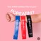 Boldfit Resistance Bands Mini Loop Set Pack of 5 Hip Band Toning Exercise Band for Gym Booty Belt Latex Band Thera Band Theraband for Fitness Multicolor