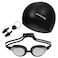 Strauss Swimming Goggles Set Others Black