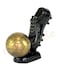 Brass Decorative Soccer Ball and Shoe Showpiece  Home Decor  Brass Sculpture  World Cup Golden Boot Trophy LookAlike  European Golden Shoe LookAlike