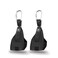 Xtrim Dura Abs SlingsNylon PaddedHeavy Duty Strapsfor Abdominal Muscle Building Core Strength Leg RaiserArmTrainingPullChin upswith Safe Lock Steel Carbiner Quick Connectors 1 Pair Army