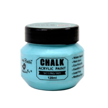 Little Birdie Itsy Bitsy Home Decor Chalk Paint 120ml  Sailing Sky