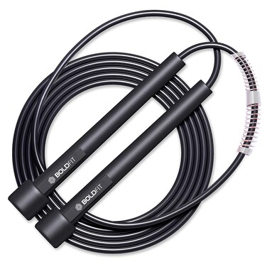 Boldfit Skipping Rope for Men and Women Jumping Rope With Adjustable Height Speed Skipping Rope for Exercise Gym Sports Fitness Adjustable Jump RopePencil