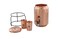 SHANKAR  SONS 5 Litre Copper Water Dispenser with Stand and 2 Glasses  BPA Free NonToxic  Hammered Texture Rustproof  Durable  with Added Health Benefits of Copper