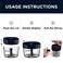 Butterfly 25 Cups Premium Plastic Manual Food Chopper Hand Pull String Onion Vegetable Mincer Dishwasher Safe 600ml Blue