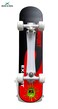 Jaspo Dragon Fire Fiber Skateboard Combo 265 X 65 for Age Group 7 Years and Above Dragon FIRE LITE