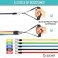 FEGSY Resistance Bands Set for Exercise Stretching and Workout Toning Tube Kit with Foam Handles Door Anchor Ankle Strap and Carrying Bag for Men Women