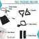 FEGSY Resistance Bands Set for Exercise Stretching and Workout Toning Tube Kit with Foam Handles Door Anchor Ankle Strap and Carrying Bag for Men Women
