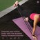 Boldfit Heavy Resistance Band for Exercise  Stretching Yellow Red and Black