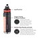 Borosil Stainless Steel Hydra SportSip  Vaccum Insulated Flask Water Bottle 710 ML Black