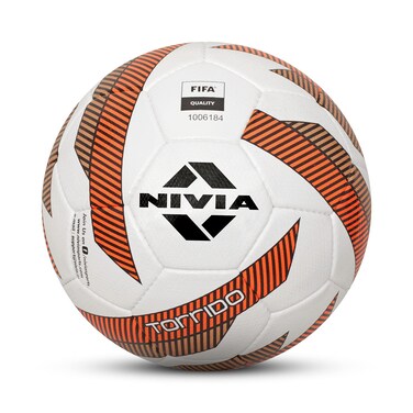 NIVIA 279 Torrido Pu Football Size 5 WhiteGreen