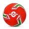 NIVIA Spinner Machine Stitched Football RedGreen