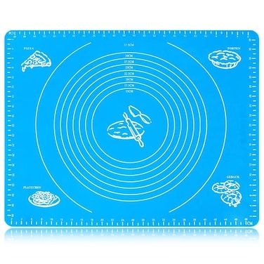 Silicone Pastry Mat Baking Mat for Rolling Dough with Measurement Non Stick Fondant Mat
