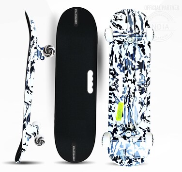 Jaspo Destructor Camouflage Fiber Skateboard 31X8 Inches Suitable For Age Group Above 8 Years