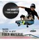 Jaspo Hurricane Speedex 27  775 Fiber Skateboard Suitable for Age Group Above 7 Years Fibreglass Green
