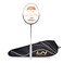 LiNing Air Force 80 Lite Carbon Fiber Strung Badminton Racket with Free Full CoverBlackWhitePack of 1