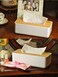 Wood Tissue Box Cover for Disposable Paper Facial Tissues Wooden Rectangular Tissue Box Holder for Storage on Bathroom Vanity Bedroom Dresser Night Stand DeskLarge102 x 51 x 45
