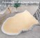 duduta Small White Faux Sheepskin Throw Rug 2x3 ft Fluffy Shag Fur Chair Cover Washable