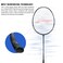 LiNing Carbon Fibre Super Series 900 Strung Badminton Racket with Full Cover 84 Grams BlackBlue