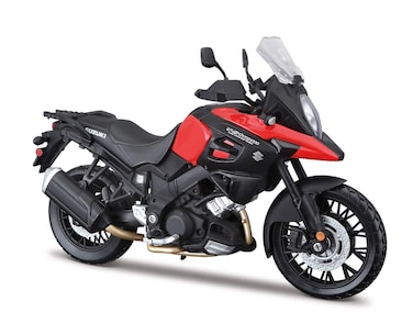Maisto M32711 112 MotorbikeSuzuki V Strom Assorted Designs and Colours