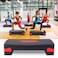 JAXPETY New 27 Fitness Aerobic Step Adjust 4  6Exercise Stepper wRisers Home Gym BlackRed