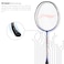 LiNing Turbo 99 Carbon Fibre Strung Badminton Racket with Full Racket Cover BlueBlack  For Intermediate Players  84 grams  Maximum String Tension  30lbs