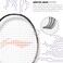 LiNing Turbo 99 Carbon Fibre Strung Badminton Racket with Full Racket Cover BlueBlack  For Intermediate Players  84 grams  Maximum String Tension  30lbs