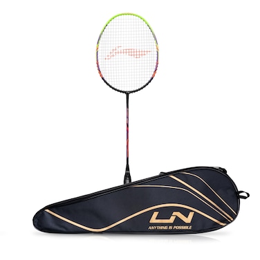 LiNing Turbo 99 Strung Carbon Fibre Racket with Free Full Cover  AYPR0265