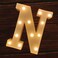 MUMUXI Marquee Light Up Letters  Large Light Up Numbers  Battery Powered and Bright with Every Letter of The Alphabet  for Wedding Birthday Party Celebration Christmas or Home Decoration N
