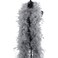 Fukang Feather Turkey Chandelle Feather Boa 72 100 Gram Cool Grey