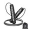 Boldfit Nylon Skipping Rope For MenWomen Adjustable Jumping Rope For Men Skipping Rope For Women Rassi Jumping Skipping Rope For Kids Jump Rope For Men Gym RopeExercise Rope For Men WorkoutBlack