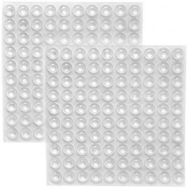 Cabinet Bumpers Tiny Drawer Bumpers Pads SelfAdhesive Clear Rubber Dots Feet Tiny Bumpons for Furniture Table Laptop 200 PCS