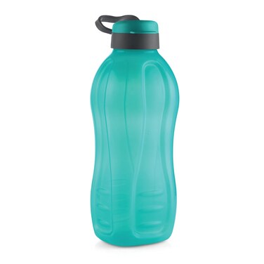 Oliveware Jumbo 2 liter Water Bottle Blue  for Home Office  Gym  Sturdy with Holder  100 Leak Proof  BPA Free Premium Plastic Bottle Pack of 1