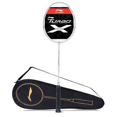 LiNing Turbo X 70 G5 Strung Badminton Racket WhiteBlack 87 grams